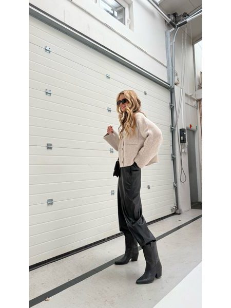 Béžový kabát Papyrus BeChick ❤