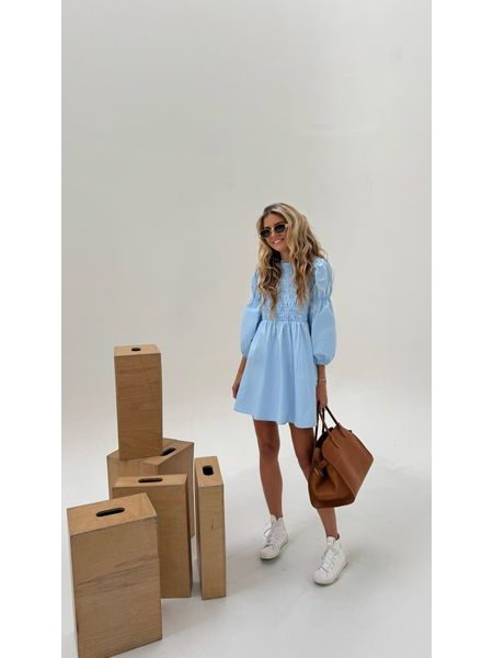 Modré šaty Fairy Blue BeChick ❤