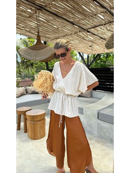 Cream Top Maya Bechick ❤