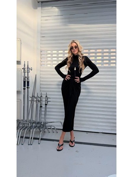 Black Knotty Dress BeChick ❤