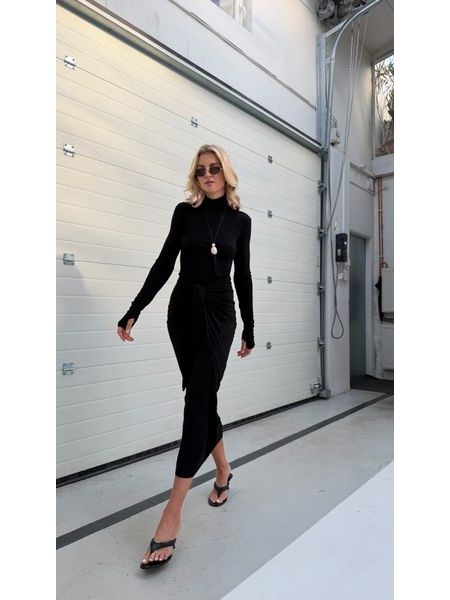 Black Knotty Dress BeChick ❤