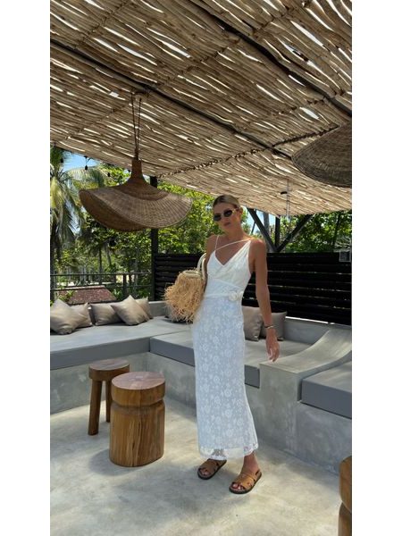 Cream Lace Dress Rose BeChick