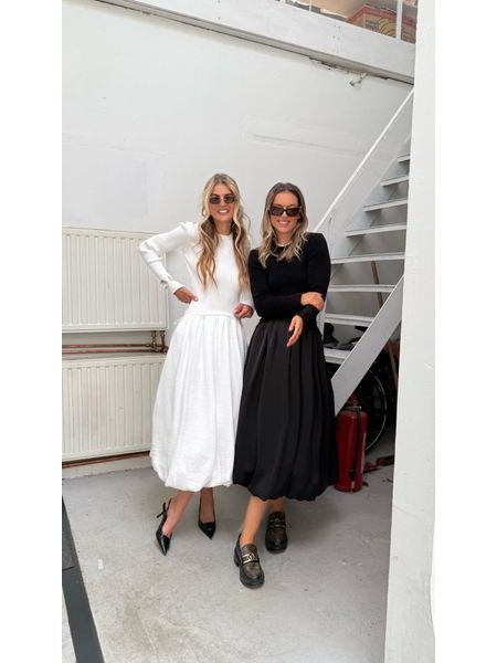 White maxi dress Winter Poplin BeChick ❤