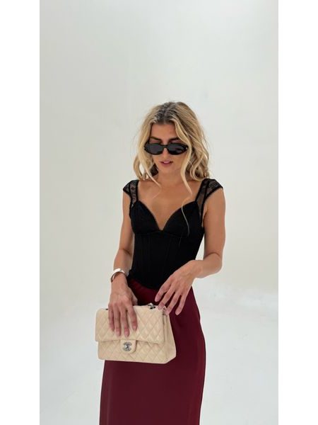 Black corset top Luise BeChick ❤