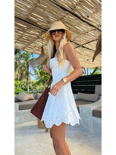 White Saint Barth BeChick Dress ❤