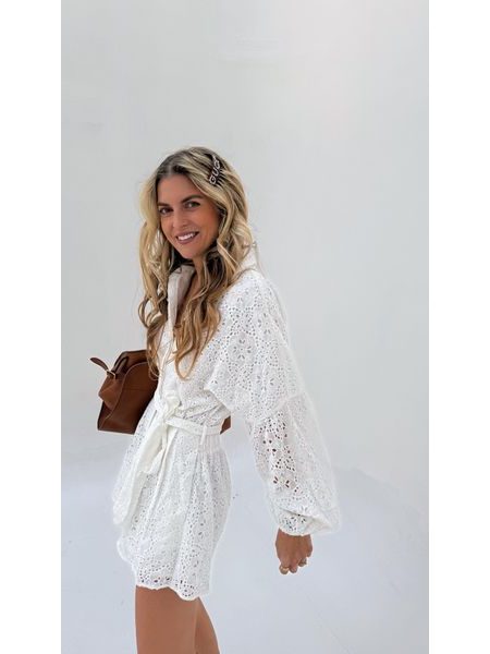 Bílý overal Crochet BeChick ❤