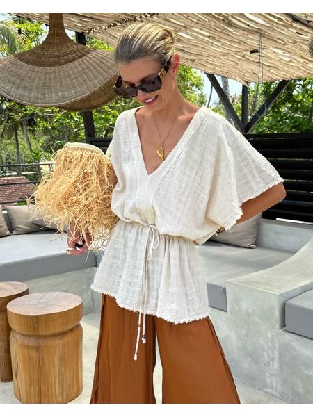 Cream Top Maya Bechick ❤