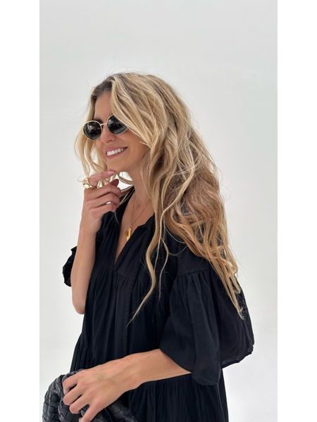 Black Poppy Dress BeChick ❤