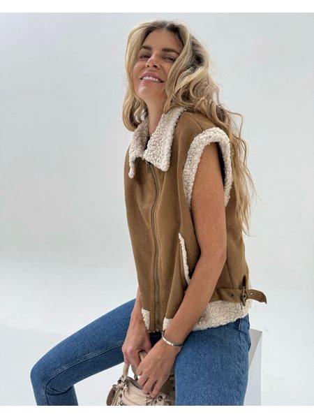 Koňaková vesta Shearling BeChick ❤