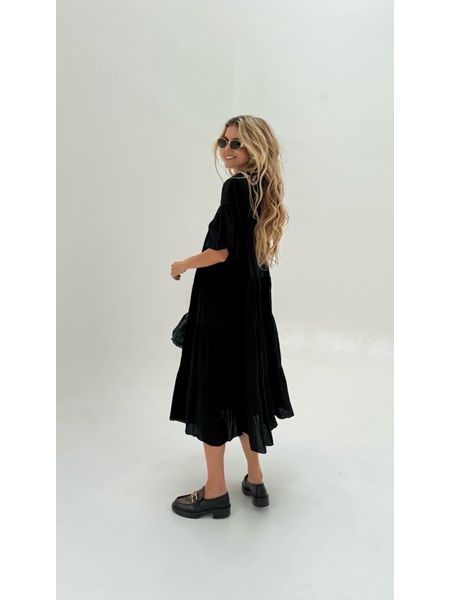 Black Poppy Dress BeChick ❤
