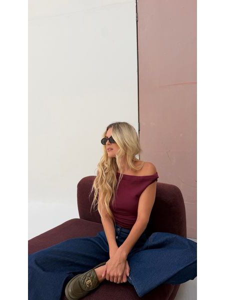 Burgundy Helene BeChick Top ❤