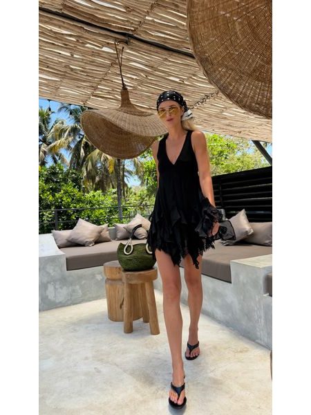 Černé šaty Glow BeChick ❤