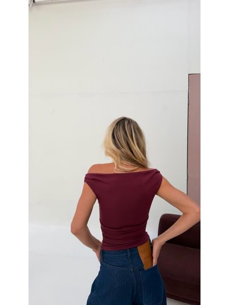 Burgundy Helene BeChick Top ❤