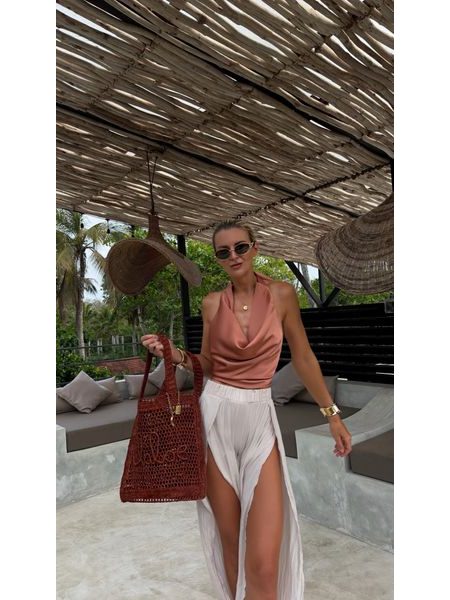 Open back top Bronze BeChick ❤