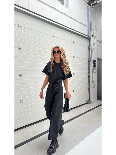 Černé kalhoty Loose Fall BeChick ❤