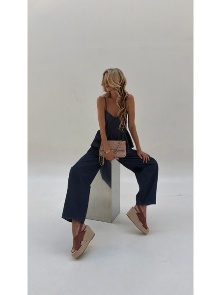 Denim Peplum Top BeChick ❤