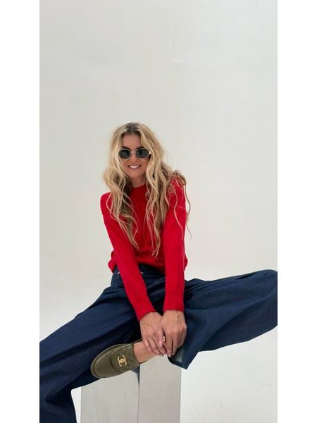 Red Jumper Simple BeChick ❤