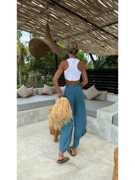 Bílý crop top Simple Bechick ❤