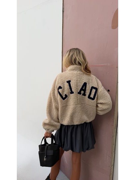 Beige Sherpa Jumper BeChick ❤
