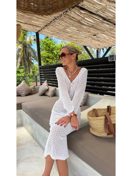 White Dress Sea Shell BeChick ❤