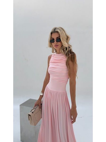 Powder Pink Laguna Blush Dress BeChick ❤