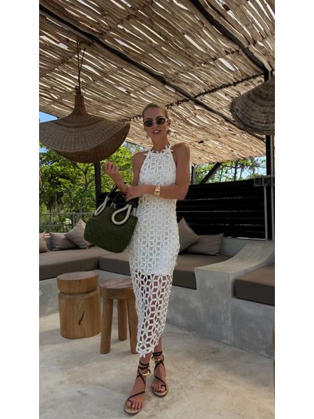 Bílé šaty Malibu White BeChick ❤