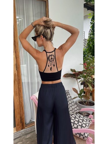 Černá podprsenka Dream Catcher Racerback BeChick ❤