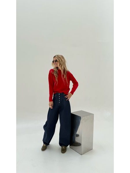 Red Jumper Simple BeChick ❤