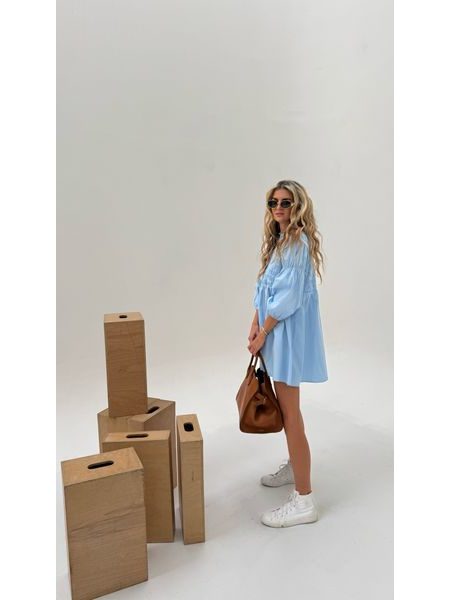 Modré šaty Fairy Blue BeChick ❤
