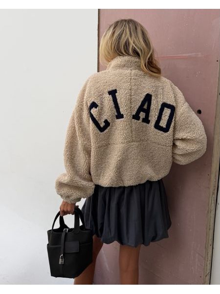 Beige Sherpa Jumper BeChick ❤