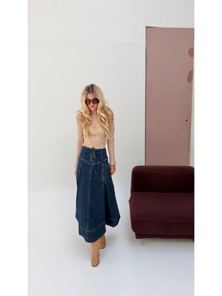 Cream linen top Nuit BeChick ❤