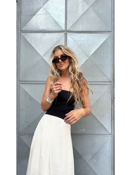 Black &amp; White Stefanie Dress BeChick ❤