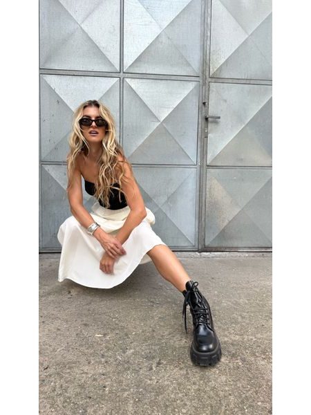 Black &amp; White Stefanie Dress BeChick ❤