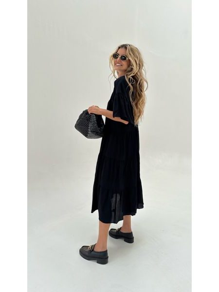 Black Poppy Dress BeChick ❤