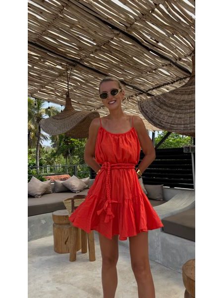 Oranžové šaty Samantha BeChick ❤