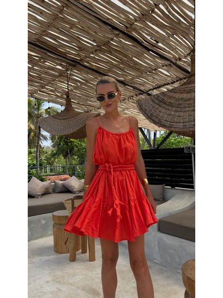 Oranžové šaty Samantha BeChick ❤