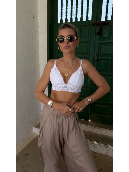 Bílá krajková podprsenka Daphne BeChick ❤