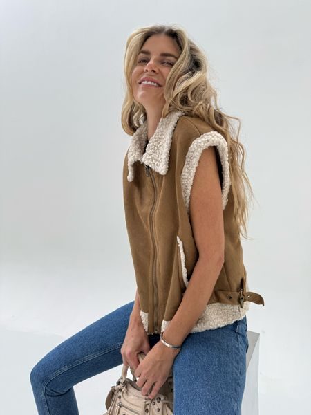 Koňaková vesta Shearling BeChick ❤
