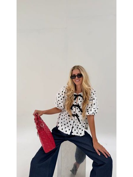 White Dots Top BeChick ❤