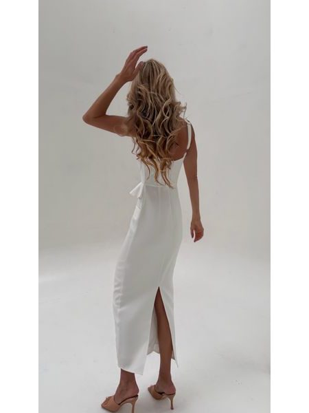 White Gold Button Dress BeChick ❤