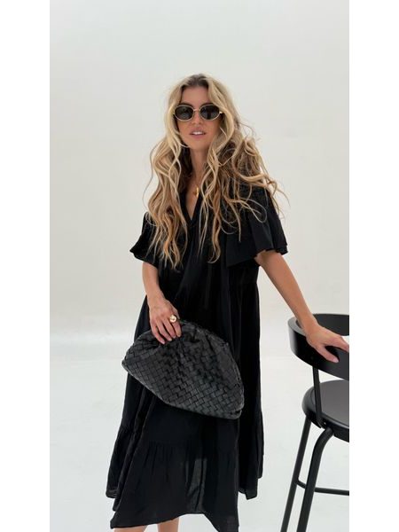 Black Poppy Dress BeChick ❤