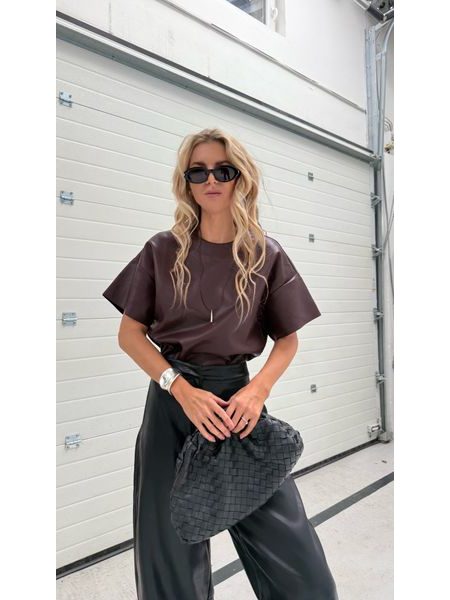 Vínový top Loose Fall BeChick ❤