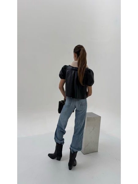 Černá bunda Shearling BeChick ❤