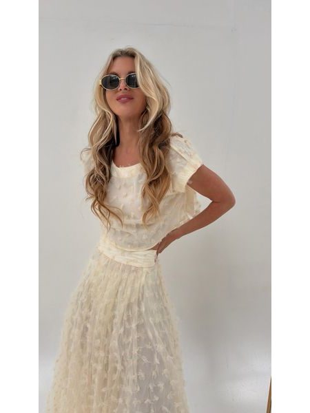 Flower Spring Top &amp; Skirt Set BeChick ❤