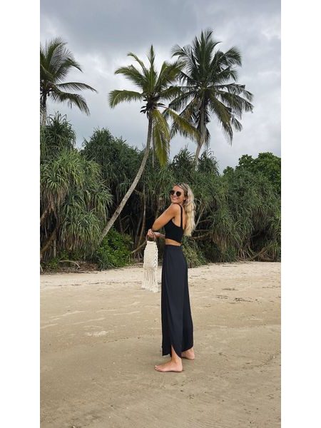 Černé midnight kalhoty Cali BeChick ❤