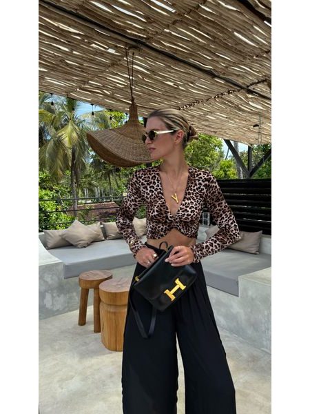 Leopardí top Twist Bechick ❤