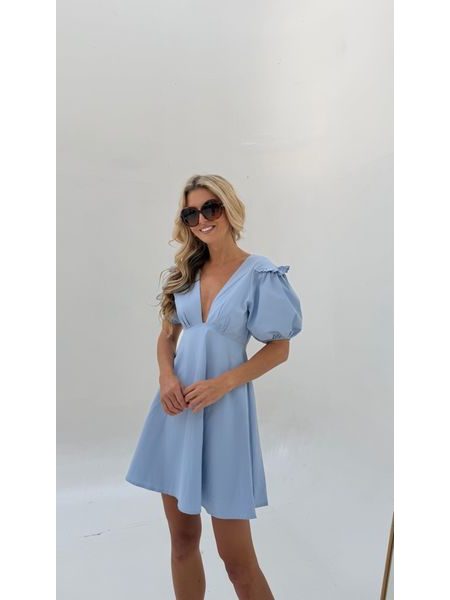 Baby Blue Doll Dress BeChick ❤