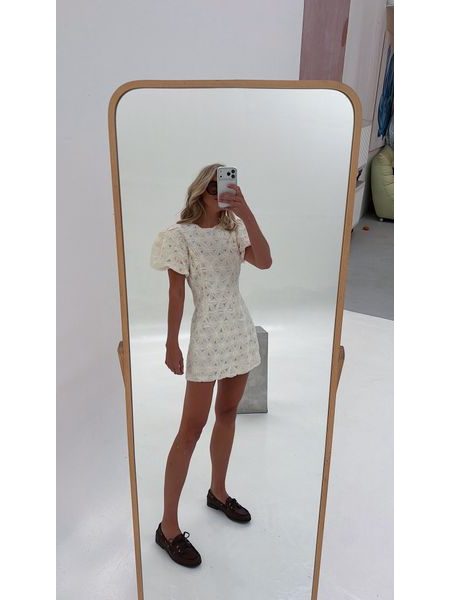 Cream Flower Dream Dress BeChick ❤