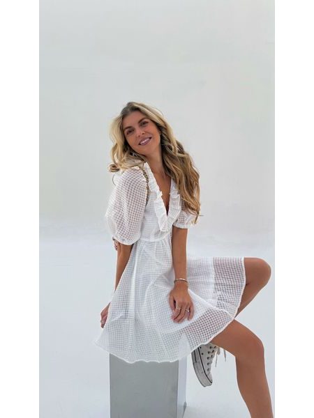 Bílé šaty BabyDoll BeChick ❤