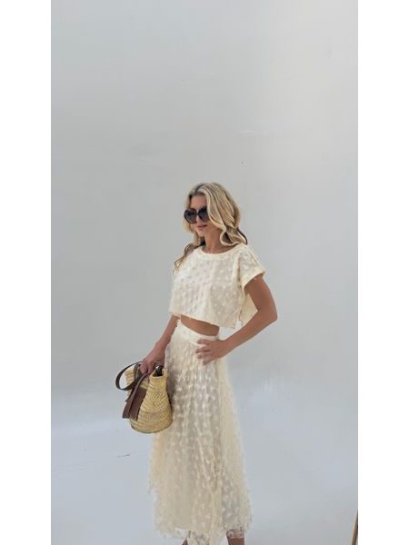 Flower Spring Top &amp; Skirt Set BeChick ❤